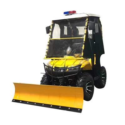 Rolling Brush Snow Sweeper
